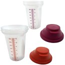 Tupperware 2x Shaker klein 350 ml –...