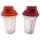 Tupperware 2x Shaker klein 350 ml – Schüttelbecher Shake It Messbecher Rot + Bordeaux NEU