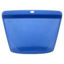 Tupperware Ultimate Silicone Bag L 1,8 l Blau – Silikon Tasche wiederverwendbar BPA-frei Gefrierbeutel