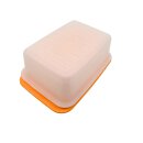 Tupperware Butterdose matt Orange Butterschatz Kühlschrank servieren Frische streichzart Frühstück NEU