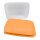 Tupperware Butterdose matt Orange Butterschatz Kühlschrank servieren Frische streichzart Frühstück NEU