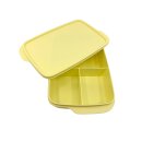 Tupperware Clevere Pause Lunchbox Mint 1 l Brotdose Sandwichbox Frühstück Schule Kindergarten unterwegs mit Abtrennung NEU