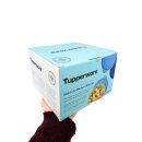 Tupperware Große Hitparade 3x 600 ml blau Servierschale Schüssel Set Dosen NEU