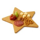 Bambus Servierbrett Sternform 36 × 36 cm –...
