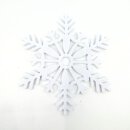 Filz Untersetzer Schneeflocke – 6er Set, Weiß