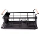Abtropfgestell schwarz 42,5 × 29,5 × 19 cm...