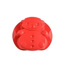 Tupperware Silikonbackform Schneemann rot Silikon...