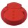 Tupperware Silikonbackform Schneemann rot Silikon hitzebeständig Weihnachtsbacken, Festliche Leckereien, Küchenutensilien NEU