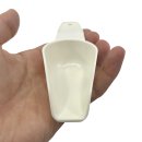 Tupperware Mehlschaufel Zucker Meßlöffel klein weiß NEU